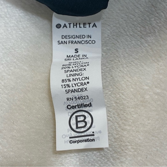 NWT Athleta Sculpted One-Piece Swimsuit Teal Size Small - Picture 10 of 10